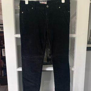 Hot Kiss Skinny Lily Black Corduroy jeans